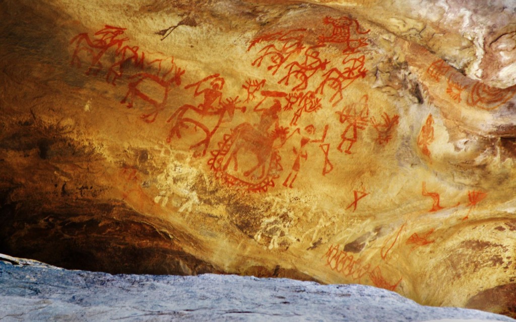 Namibian rock art, African cave paintings