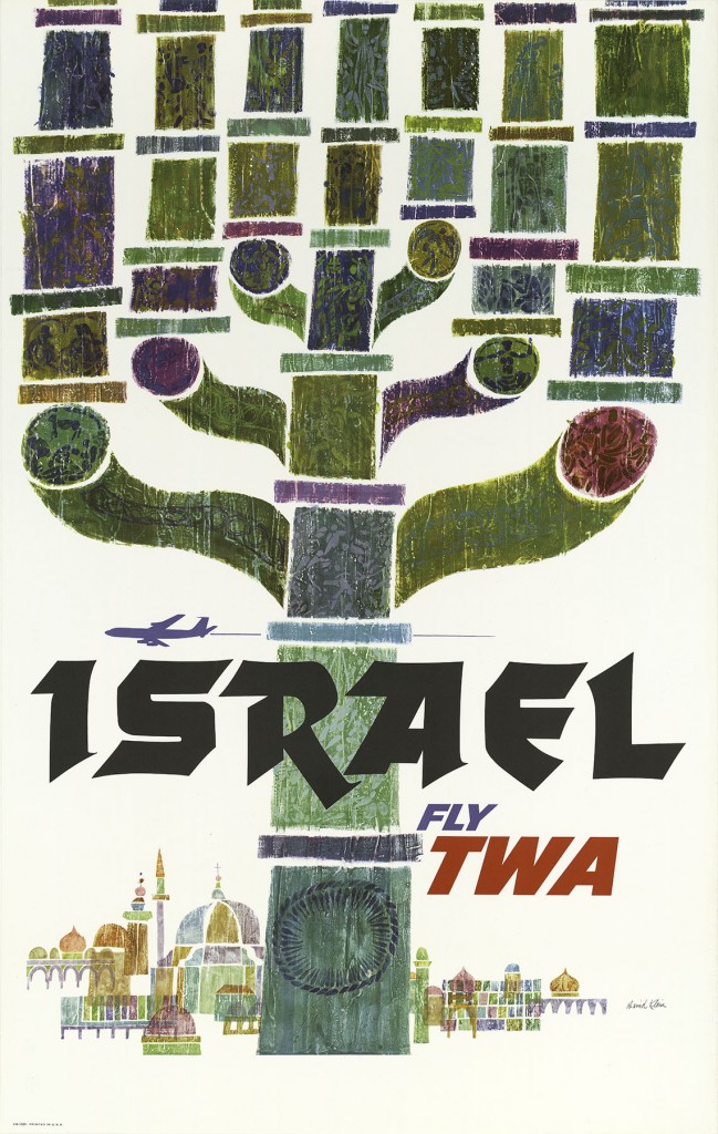 David Klein, Israel, Vintage travel posters
