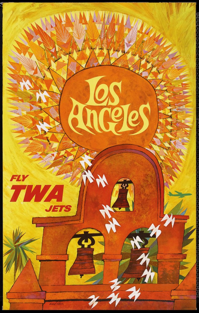 David Klein, LA, Travel poster