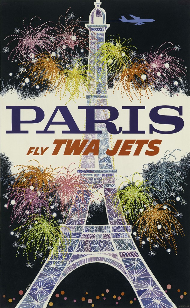 David Klein, Paris, Vintage travel posters