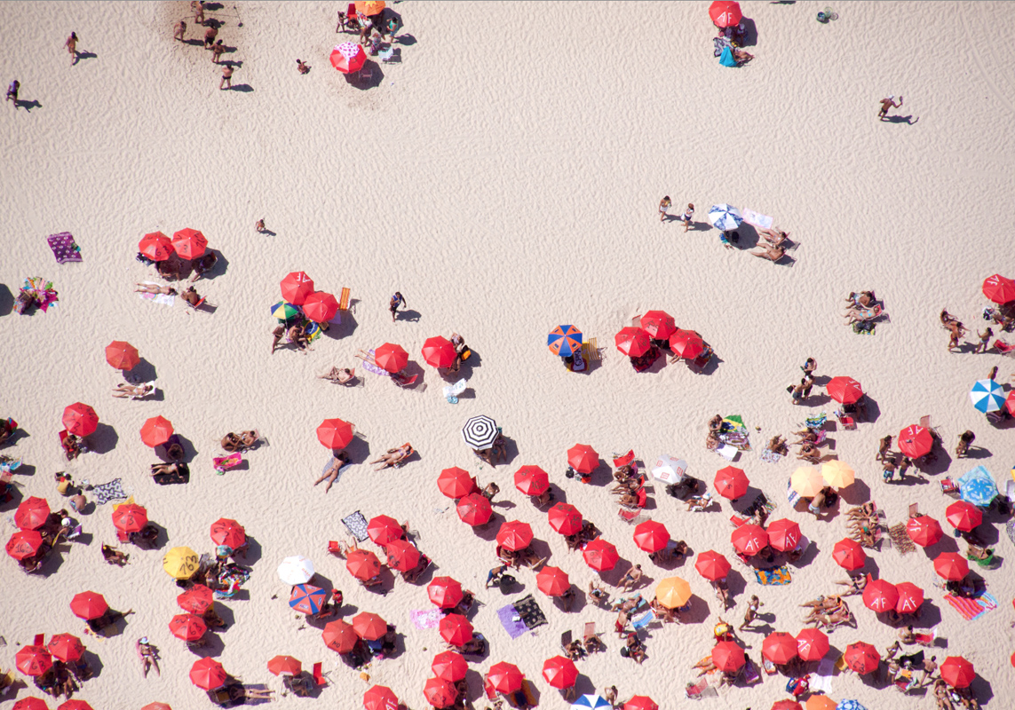 Gray Malin, beaches from above, abstract photography