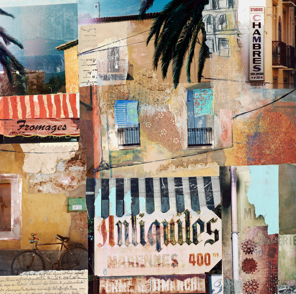 Antiquites by Karen Stamper, travel collages, sketching, art, travel, Europe