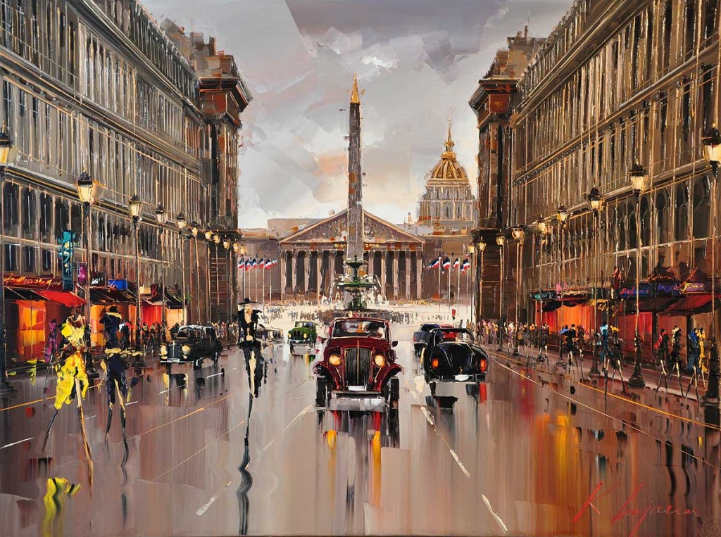 Paintings of Paris, art, Europe, travel