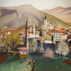 Csontváry, paintings of Bosnia, Mostar, things to do in Mostar, travel art