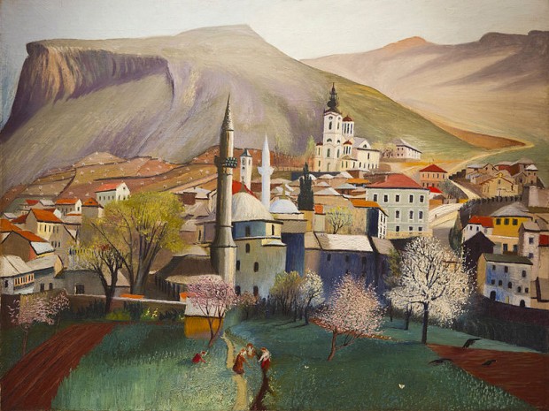 Csontváry, paintings of Bosnia, Mostar, things to do in Mostar, travel art