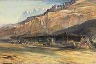 Paintings of Egypt, Edward Lear, landscape artist