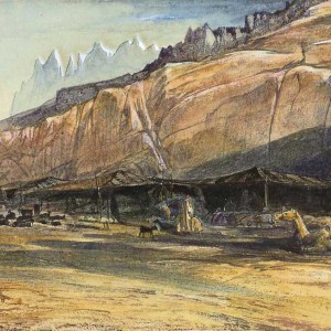 Paintings of Egypt, Edward Lear, landscape artist