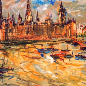 Paintings of London, Joan Abello