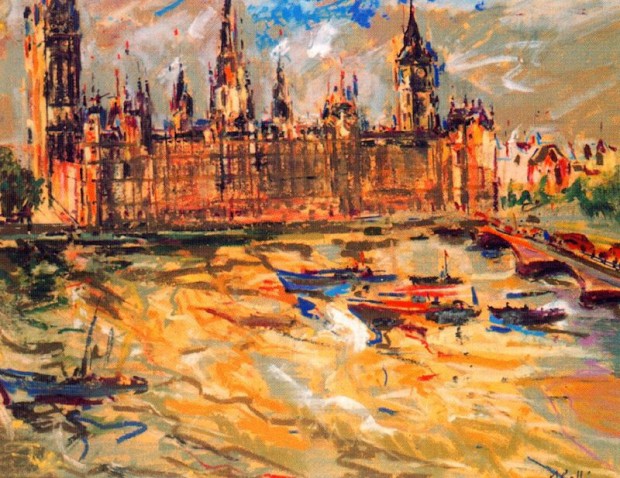 Paintings of London, Joan Abello