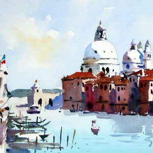 Paintings of Venice, Jake Winkle, travel art, europe