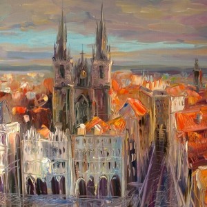 Paintings of Prague, things to know about Prague, travel art