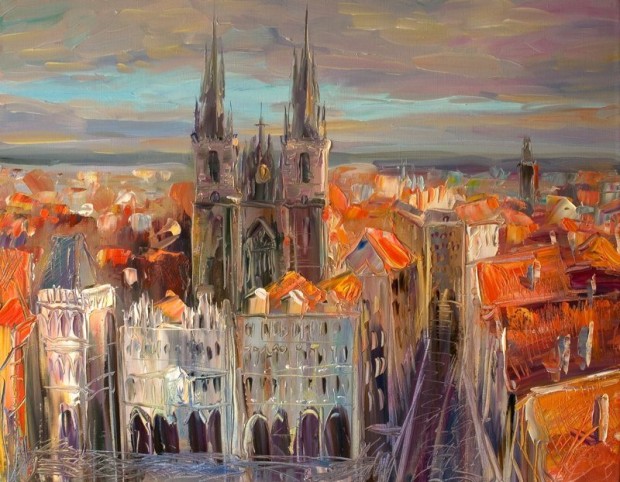 Paintings of Prague, things to know about Prague, travel art