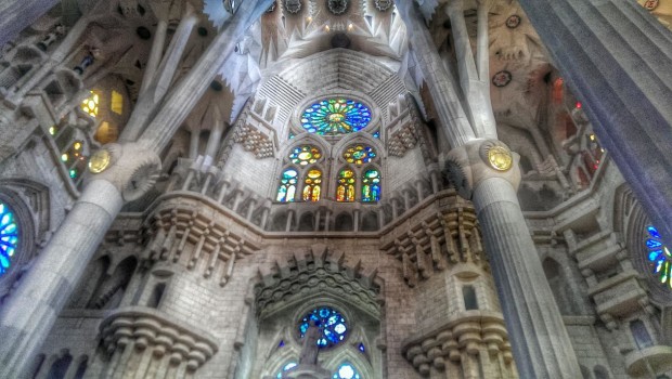 Inside La Sagrada Familia