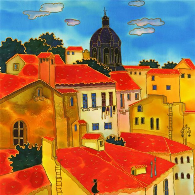 Paintings of Lisbon, Europe travel art