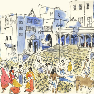 Sketches of Pushkar, India