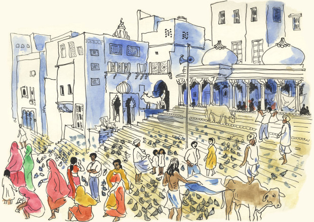 Sketches of Pushkar, India