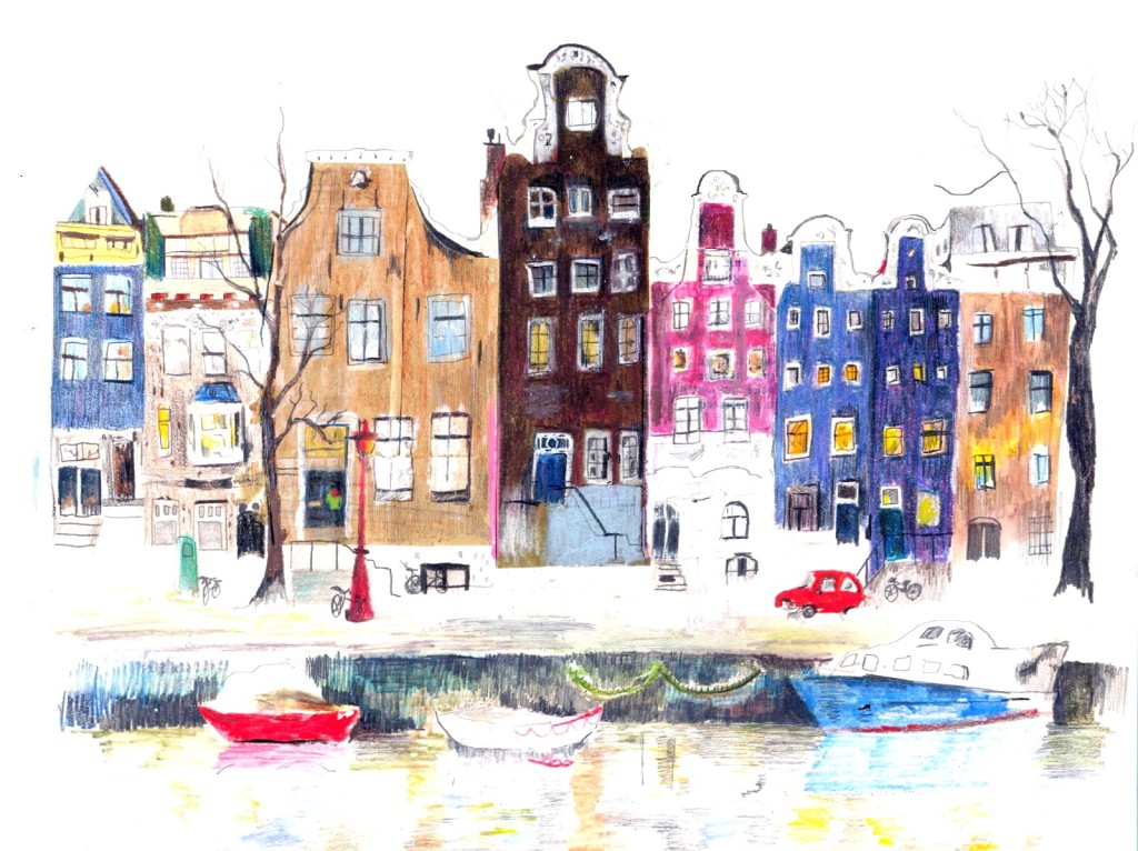 Sketches of Amsterdam