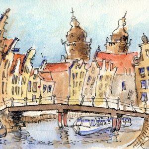 Sketches of Amsterdam