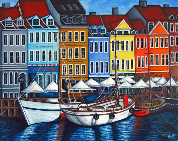 Paintings of Copenhagen