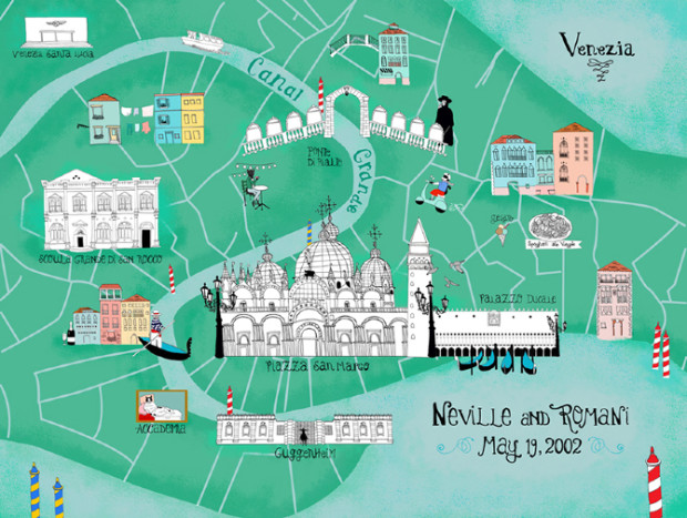 Map of Venice