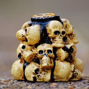 skulls in art