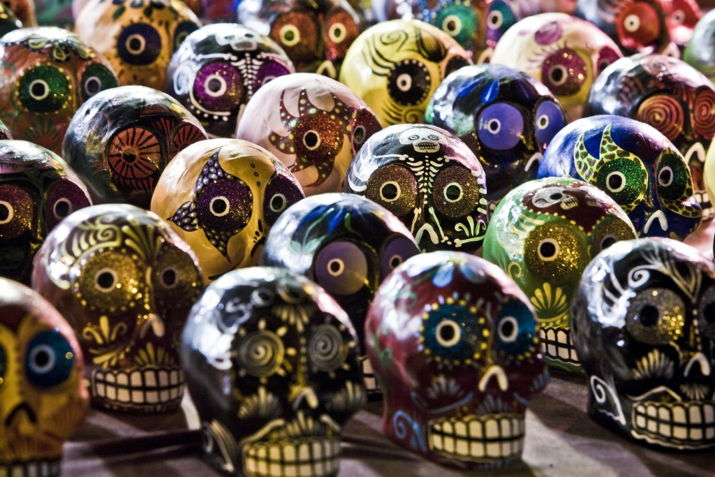 skulls in art