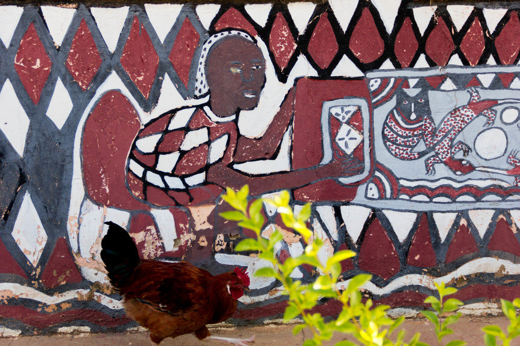 Sirigu paintings Ghana
